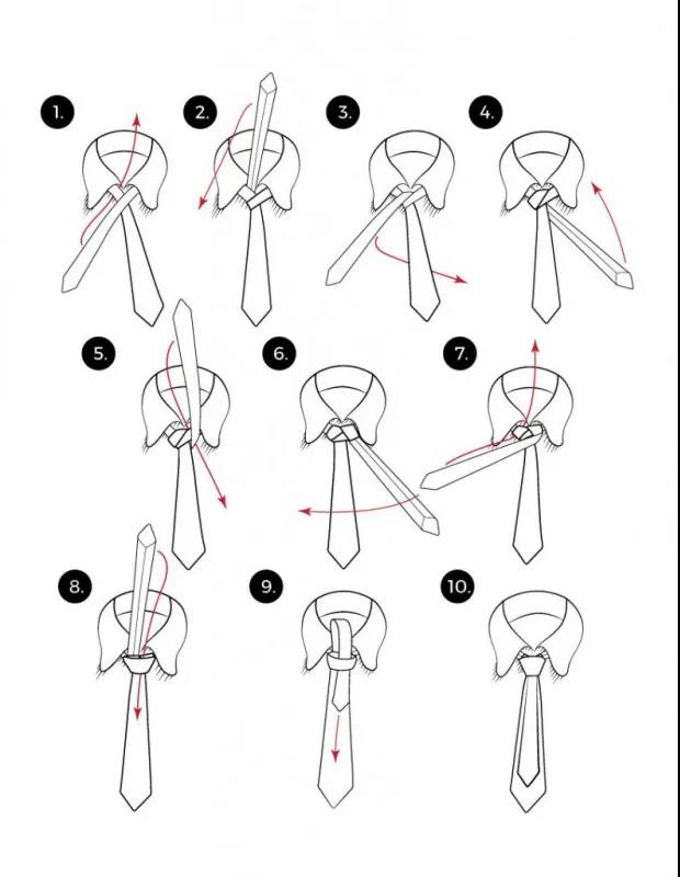 西装怎么搭配领带？