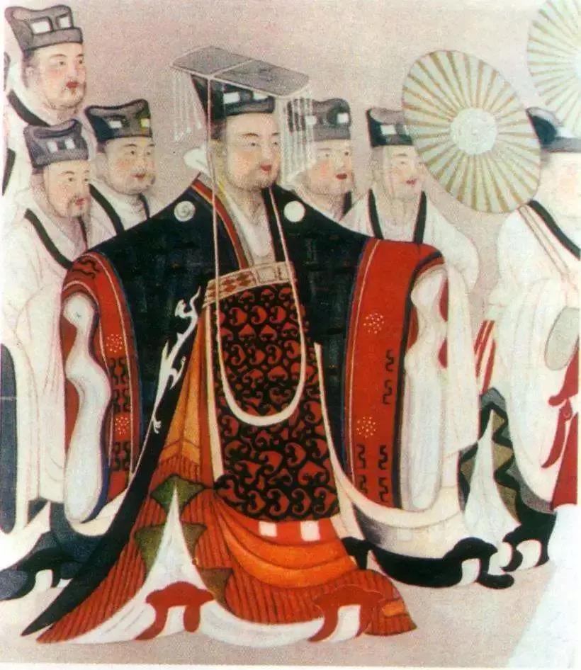 周朝皇帝服饰图片